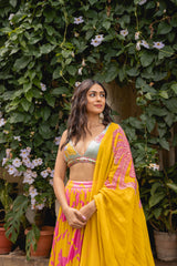 Mrunal Thakur in our "Pop Pastel & Me" lehenga.